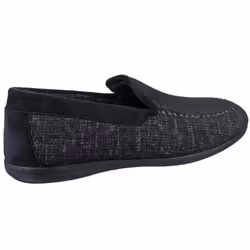 Cotswold Mens Stanley Moc Toe Full Slipper - 6 UK, Black