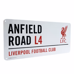 Liverpool FC Official Street Sign