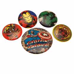 Marvel Comics Button Badge Set