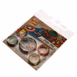 Marvel Comics Button Badge Set