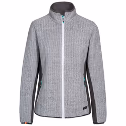 Trespass Womens/Ladies Liggins Fleece Jacket - S, Grey Marl