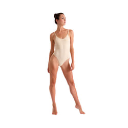 Silky Womens/Ladies Invisible Low Back Dance Camisole - Medium, Nude