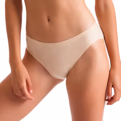 Silky Childrens Girls Dance Invisible High Cut Brief - 5-7 Years, Nude