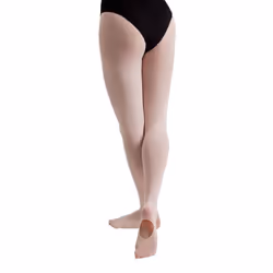 Silky Childrens Girls Convertible Dance Support Tights (1 Pair) - 7-9 Years, Pink