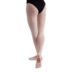 Silky Childrens Girls Convertible Dance Support Tights (1 Pair) - 7-9 Years, Pink