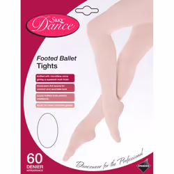 Silky Womens/Ladies Full Foot Dance Ballet Tights (1 Pair) - Medium, White