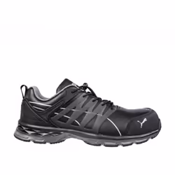 Puma Safety Mens Velocity 2.0 Lace Up Safety Shoe - 11, Black