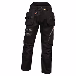 Regatta Mens Execute Holster Premium Work Trousers - 34R, Black