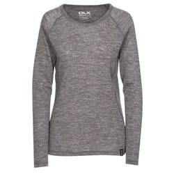 Trespass Womens/Ladies Libra Merino Base Layer Top - L, Dark Grey Marl