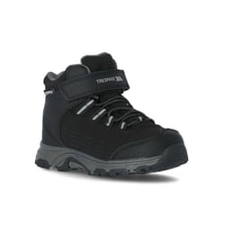 Trespass Childrens/Kids Harrelson Mid Cut Hiking Boots - 2 UK, Black