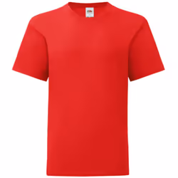 Fruit Of The Loom Boys Iconic T-Shirt - 14-15 Years, Red