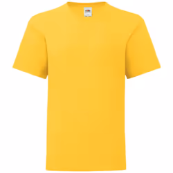 Fruit Of The Loom Boys Iconic T-Shirt - 14-15 Years, Sunflower Yellow