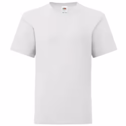 Fruit Of The Loom Boys Iconic T-Shirt - 12-13 Years, White