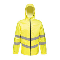 Regatta Unisex Hi Vis Pro Packaway Reflective Work Jacket - S, Yellow