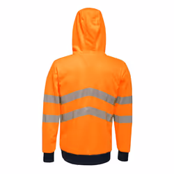 Regatta Mens Tactical Hi Vis Waterproof Reflective Overhead Bomber Jacket - M, Orange/Grey