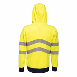 Regatta Mens Tactical Hi Vis Waterproof Reflective Overhead Bomber Jacket - L, Yellow/Grey