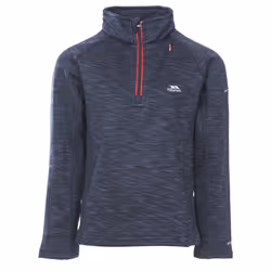 Trespass Childrens Boys Edvin Fleece Top - 11/12 Years, Navy Marl