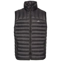 Trespass Mens Hoppers Down Gilet - XL, Black
