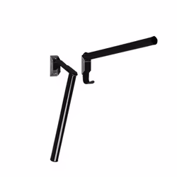 Stubbs Folding Pole Saddle Rack - One Size, Black