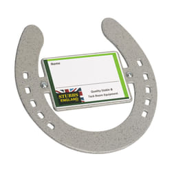 Stubbs Horseshoe Nameplate - One Size, Grey