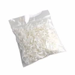 Lincoln Silicone Plaiting Bands (500 Pack) - One Size, White