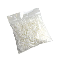 Lincoln Silicone Plaiting Bands (500 Pack) - One Size, White