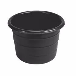 Stubbs Feed Bin/Water Butt - One Size, Black
