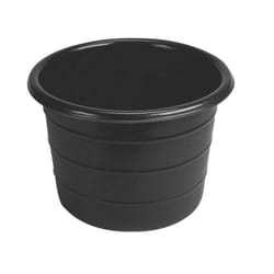 Stubbs Feed Bin/Water Butt - One Size, Black