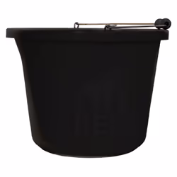 Red Gorilla Premium Bucket - 3 Gallon, Black