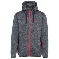Trespass Mens Odeno Fleece Jacket - S, Black Marl