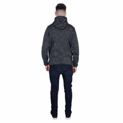 Trespass Mens Odeno Fleece Jacket - S, Black Marl