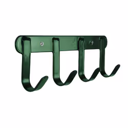 Stubbs S944 Four Hooker Rack - Regular, Green