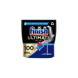 Finish Ultimate All in One Dishwasher Tablets bulk | Scent : REGULAR | Size: Total 100 Dishwasher Tabs |For Sparkling Clean 1st Time