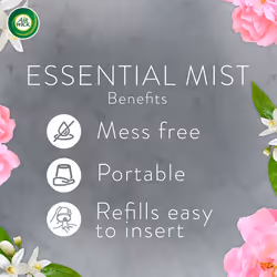 Air Wick AirWick Air Freshener Essential Oils Bundle Pack (3 Refills), BALANCING PEONY & JASMINE, Lasts Total Up to 130 days