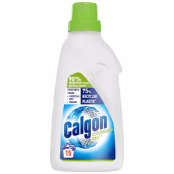 Washing Machine Softener Gel, Ecological+, Removes Odours, Limescale & Residue, Packaging 100% recyclable, 750ml, Pack of 1