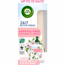 AirWick 24/7 Active Fresh Aerosol Free Automatic Spray Jasmine Bouquet