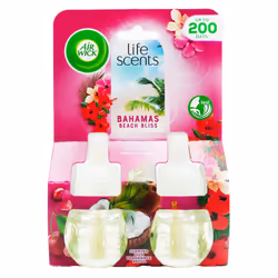 2 x Air Wick Plug in Oil Refills - Bahamas Beach Bliss