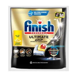 Finish Powerball Ultimate Plus All in One Dishwasher Tablets, Mega Pack 90 Tabs, Lemon