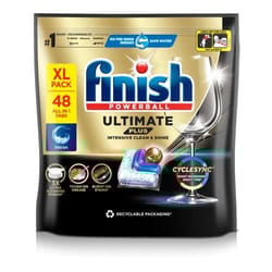 FINISH Ultimate Plus Intensive Clean &amp; Shine Dishwasher Tablets Re
