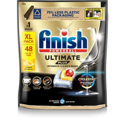 FINISH Ultimate Plus Intensive Clean &amp; Shine Dishwasher Tablets Le