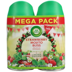 2 x Air Wick Freshmatic Automatic Spray Refill 250ml - Strawberry Mojito Bliss