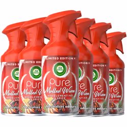 Pure Air Freshener Mulled Wine Scent, 6 Sprays X 250 ml 3099800