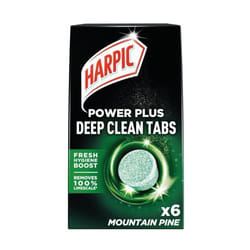 Harpic TOILET CLNR TABS X6 PINE PK8