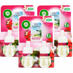 6 x Air Wick Plug in Oil Refills - Bahamas Beach Bliss