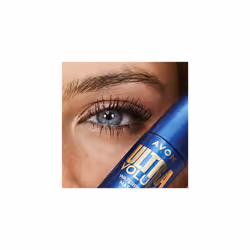 Ultra Volume Waterproof Mascara Blackest Black, with Exclusive Amplifibre Technology for Full Lash Volume that Lasts all Day, 10ml