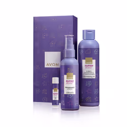 Kids' Superstar Three Piece Gift Set with 2-in-1 Shampoo & Conditioner 200ml, Fragrance Spritz 100ml and Lip Balm in a Gift B ...