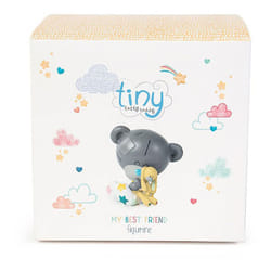 AGE92010 Tiny Tatty Teddy My Best Friend Figurine,Blue,grey,12.5cm