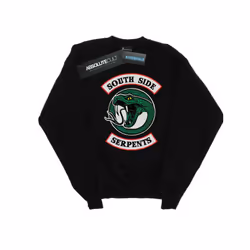 Riverdale Mens Southside Serpents Sweatshirt - L, Black