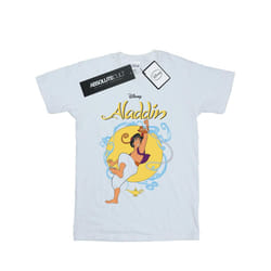 Disney Mens Aladdin Rope Swing T-Shirt - L, White