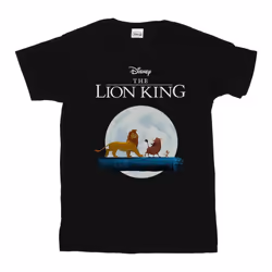 Disney Boys The Lion King Hakuna Matata Walk T-Shirt - 9-11 Years, Black